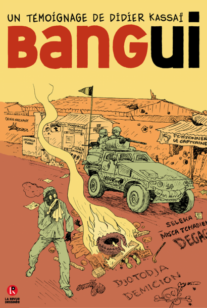 Capa da banda desenhada Bangui