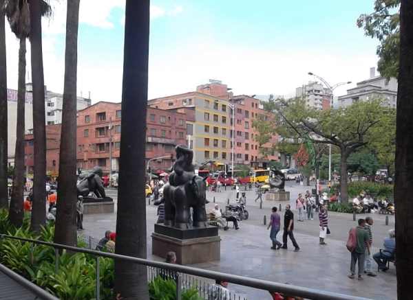 Vista da cidade de Medellín