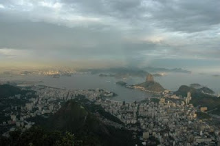 Vista de um bairro de Rio de Janeiro